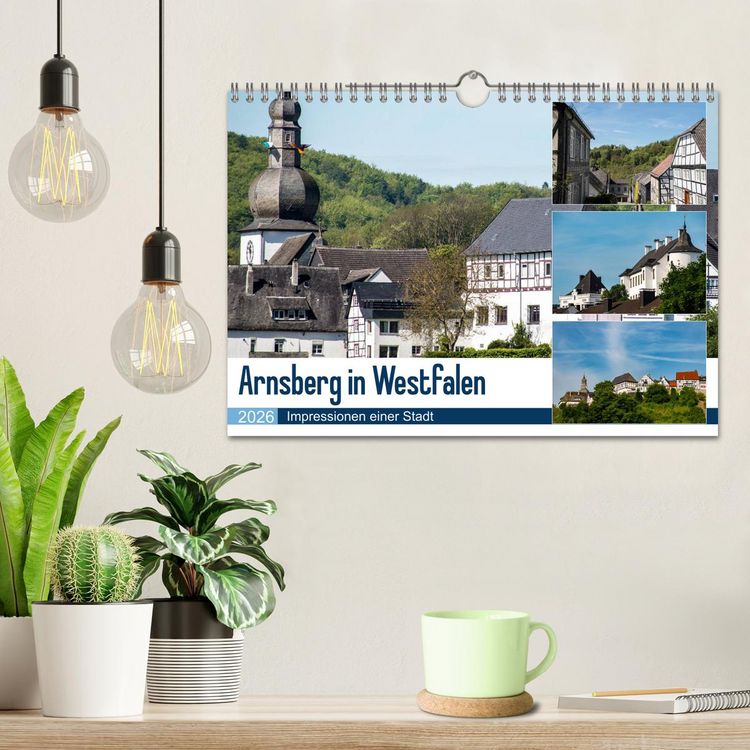 Produktbild: Arnsberg in Westfalen (Wandkalender 2026 DIN A4 quer), CALVENDO Monatskalender