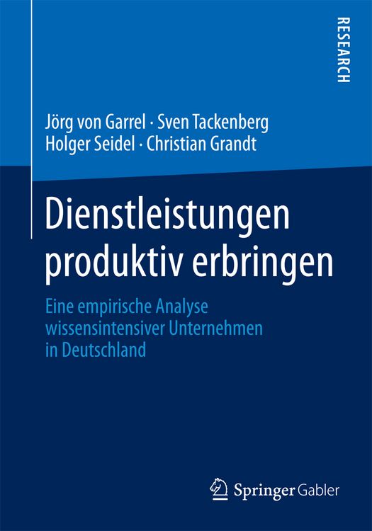 Produktbild: Dienstleistungen produktiv erbringen