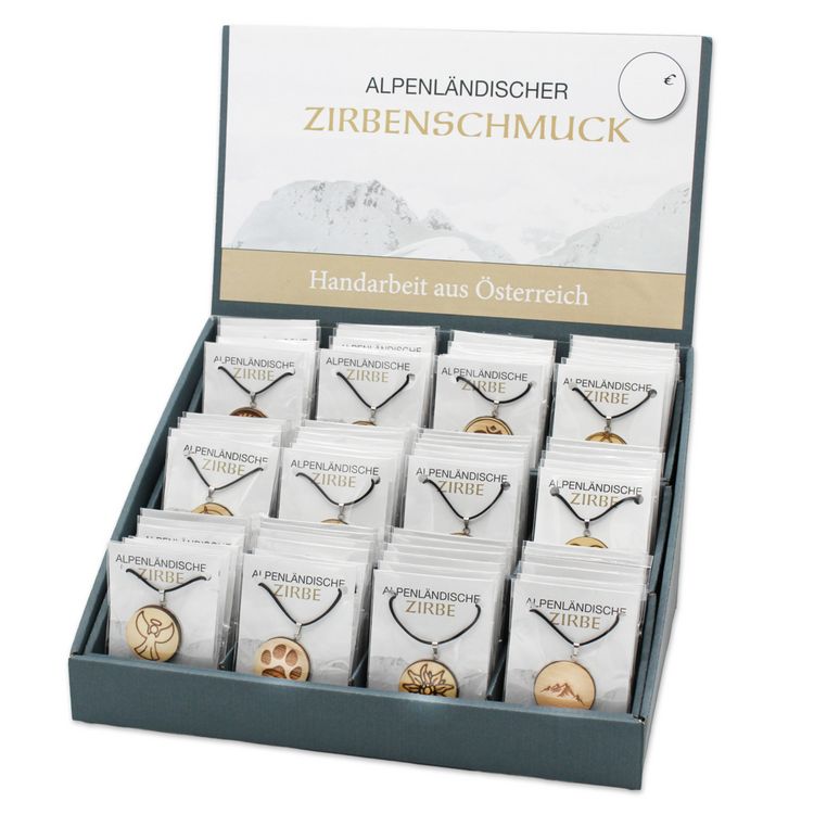 Produktbild: Sortiment Alpenl&auml;ndischer Zirben Anh&auml;nger, R414