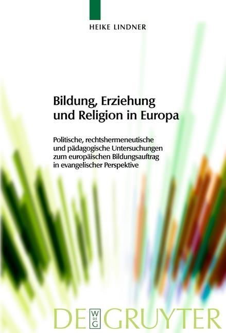 Produktbild: Bildung, Erziehung und Religion in Europa