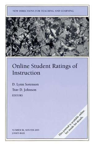 Produktbild: Online Student Ratings of Instruction