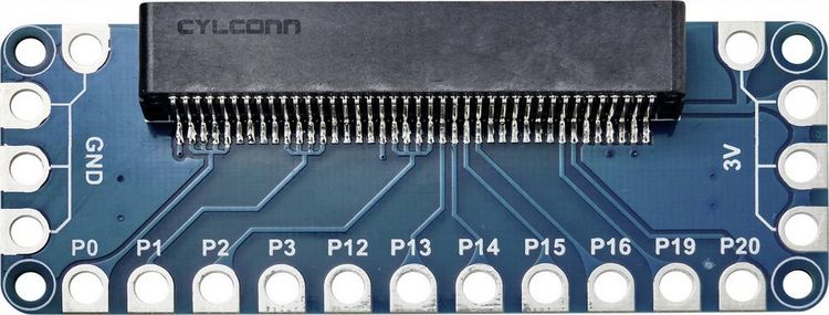 Produktbild: TRU COMPONENTS TC-9072528 Erweiterungsmodul 1 St. Passend f&uuml;r (Entwicklungskits): BBC micro:bit