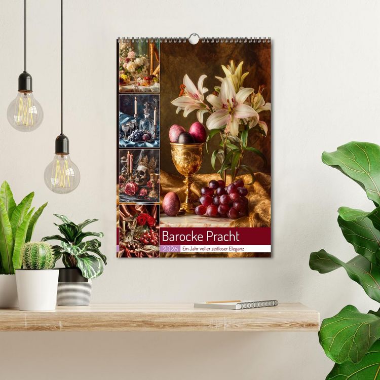 Produktbild: Barocke Pracht (Wandkalender 2026 DIN A3 hoch), CALVENDO Monatskalender