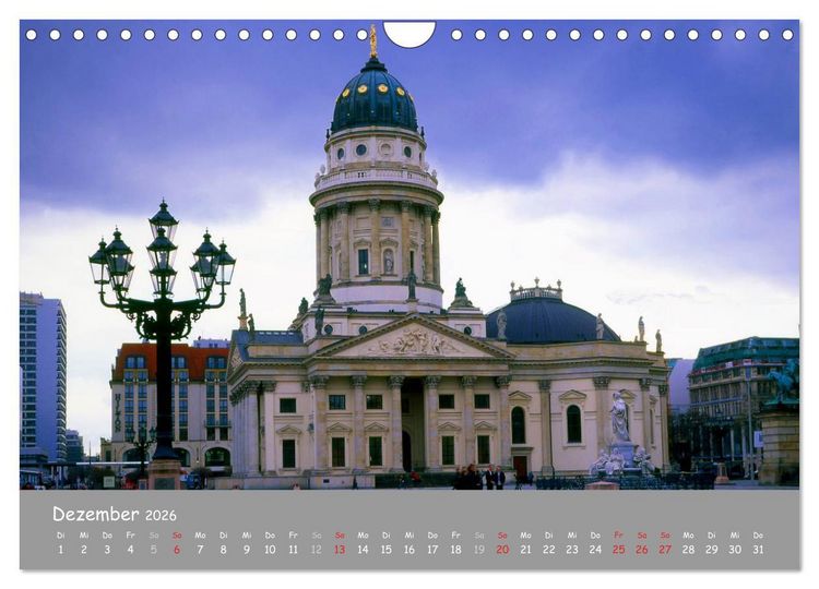 Produktbild: Weltstadt Berlin (Wandkalender 2026 DIN A4 quer), CALVENDO Monatskalender