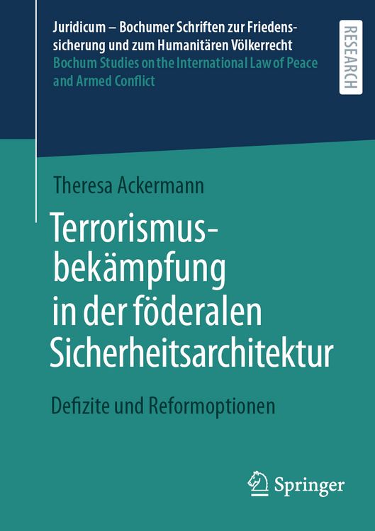 Produktbild: Terrorismusbek&auml;mpfung in der f&ouml;deralen Sicherheitsarchitektur