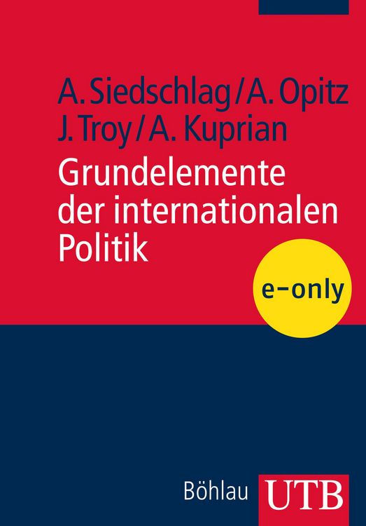 Produktbild: Grundelemente der internationalen Politik