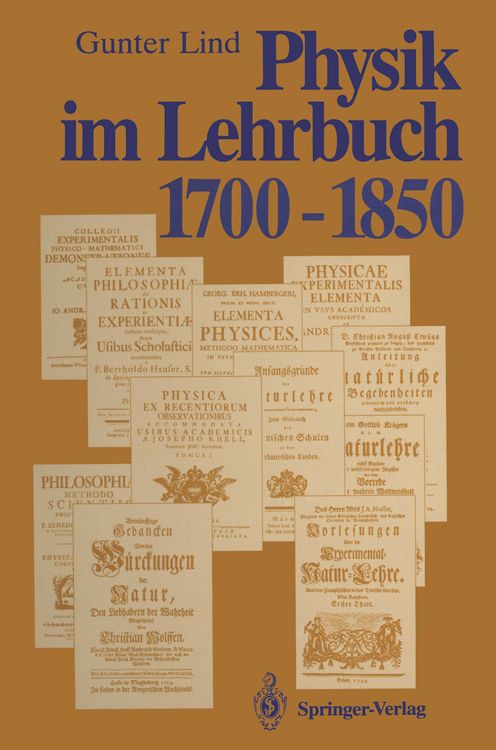 Produktbild: Physik im Lehrbuch 1700&ndash;1850
