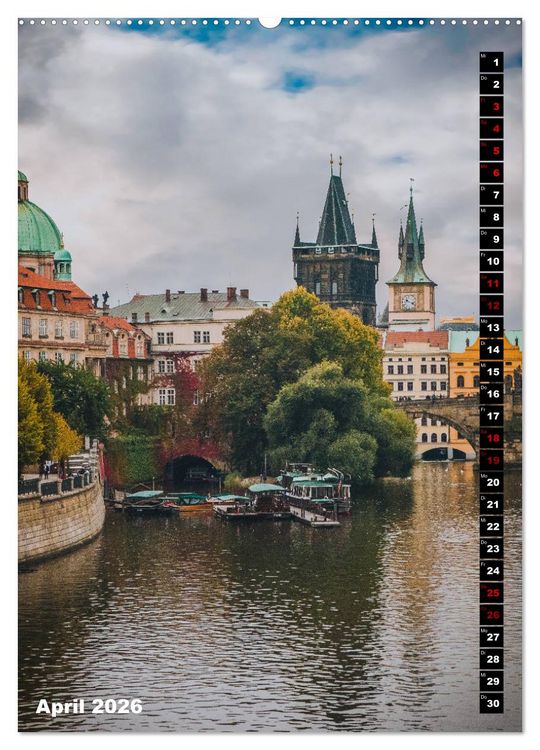 Produktbild: Prag - Die Altstadt (Wandkalender 2026 DIN A2 hoch), CALVENDO Monatskalender