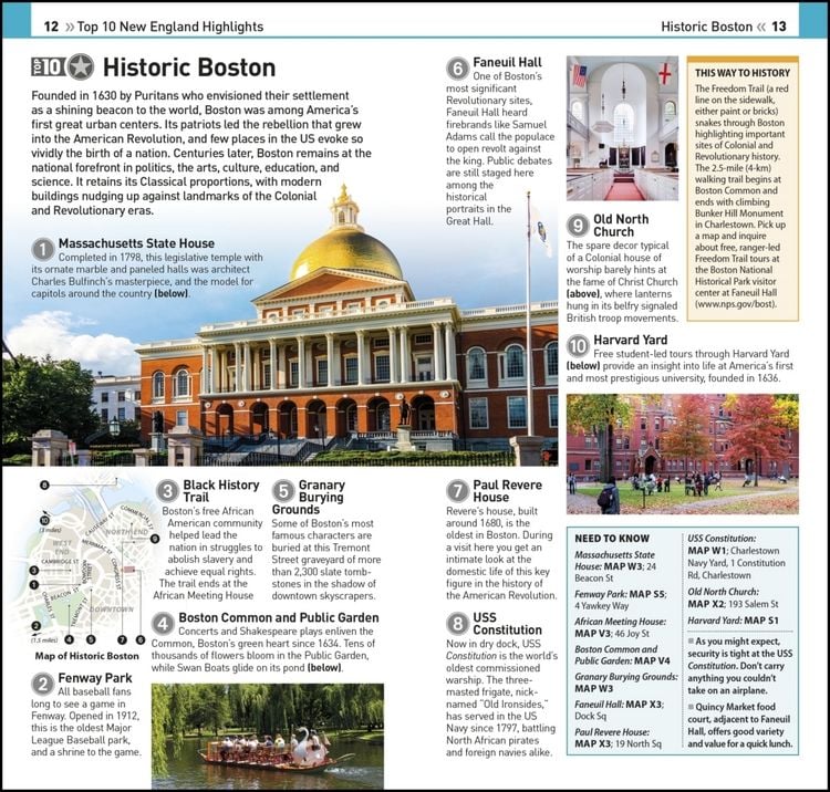 Produktbild: DK Top 10 New England