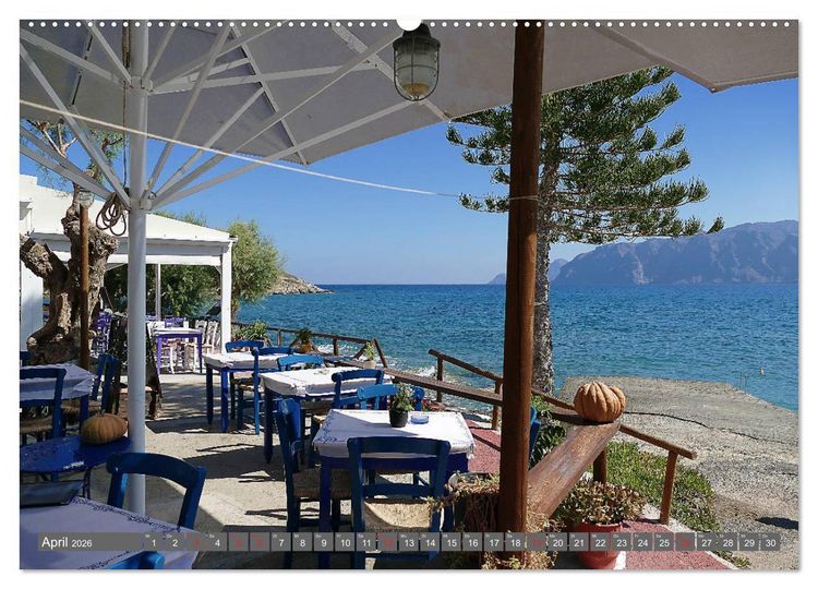 Produktbild: Kreta - Paradies an der Wiege Europas (Wandkalender 2026 DIN A2 quer), CALVENDO Monatskalender