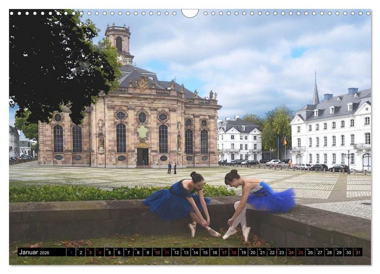 Produktbild: Das westliche Saarland klein aber fein (Wandkalender 2026 DIN A3 quer), CALVENDO Monatskalender