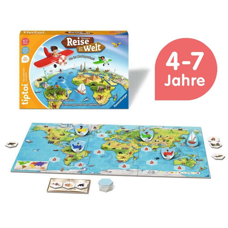 Produktbild: Tiptoi® Unsere Reise um die Welt - ab 4 Jahre