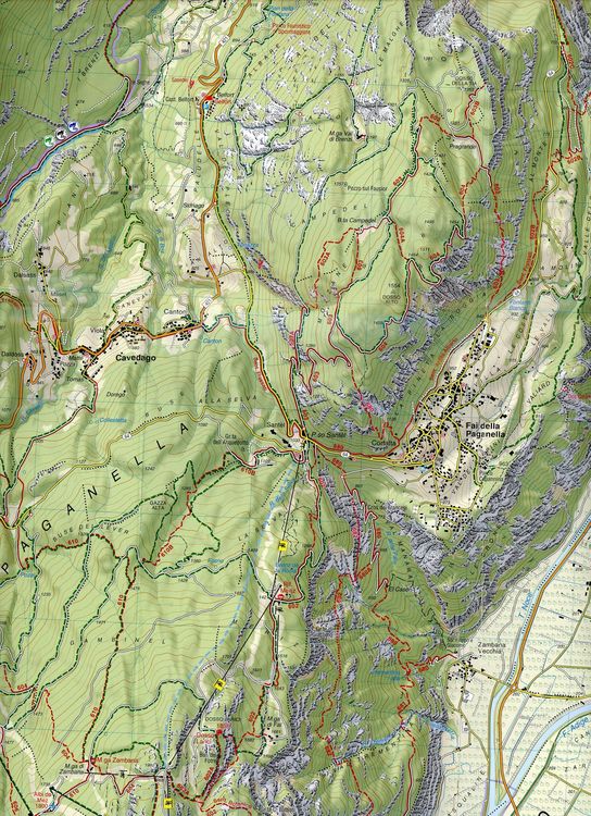Produktbild: Tabacco Wandern Altopiano della Paganella