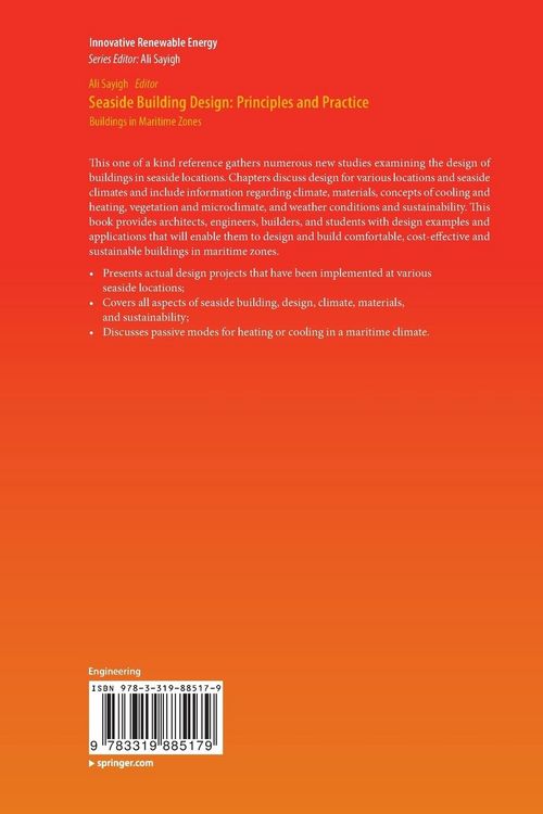 Produktbild: Seaside Building Design: Principles and Practice