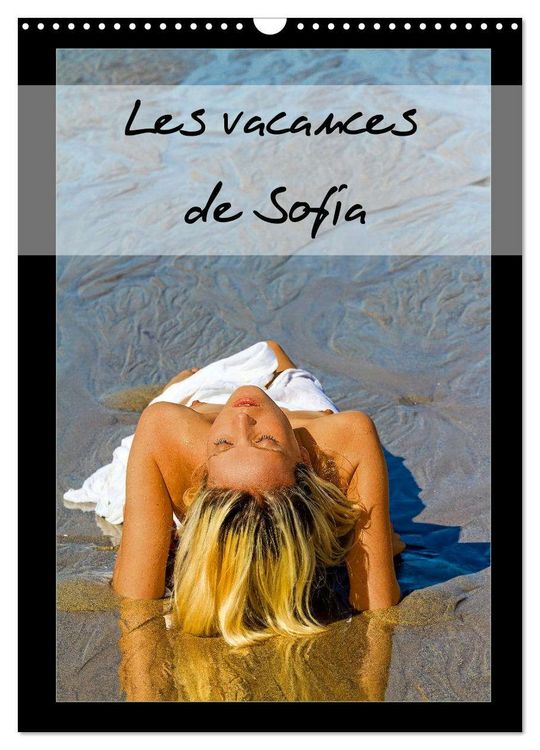 Produktbild: Les vacances de Sofia (Calendrier mural 2026 DIN A3 horizontal), CALVENDO calendrier mensuel