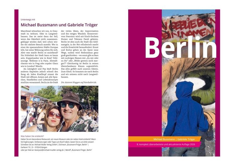 Produktbild: MICHAEL M&Uuml;LLER Reisef&uuml;hrer Berlin MM-City