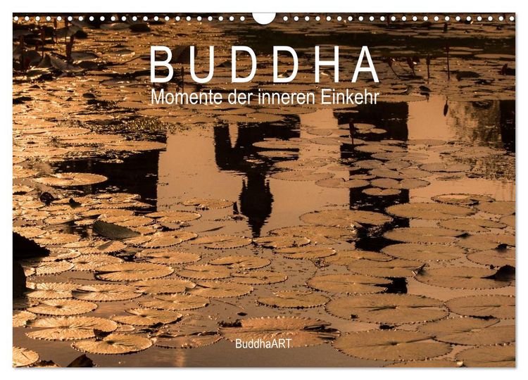 Produktbild: Buddha - Momente der inneren Einkehr (Wandkalender 2026 DIN A3 quer), CALVENDO Monatskalender