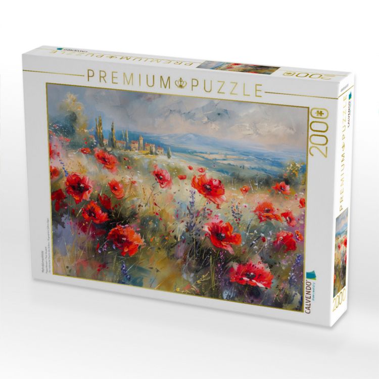 Produktbild: CALVENDO Puzzle Mohnblumenbl&uuml;te | 2000 Teile Lege-Gr&ouml;&szlig;e 90x67cm Foto-Puzzle f&uuml;r gl&uuml;ckliche Stunden