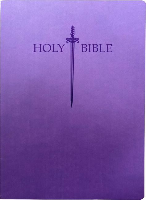Produktbild: Kjver Sword Holy Bible, Large Print, Royal Purple Ultrasoft, Thumb Index
