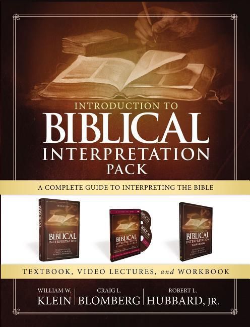 Produktbild: Intro To Biblical Interpretati
