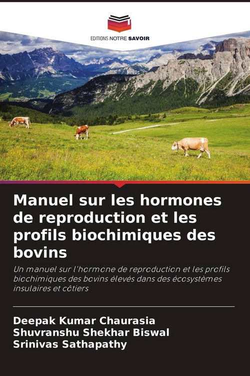 Produktbild: Manuel sur les hormones de reproduction et les profils biochimiques des bovins