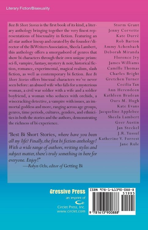 Produktbild: Best Bi Short Stories