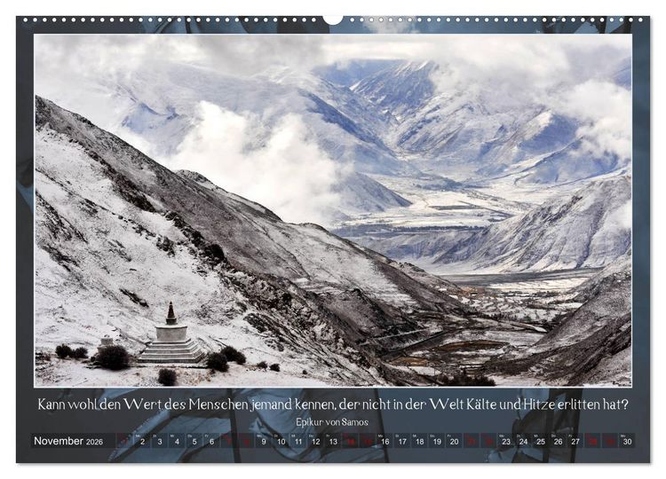 Produktbild: Facettenreiches Tibet (Wandkalender 2026 DIN A2 quer), CALVENDO Monatskalender