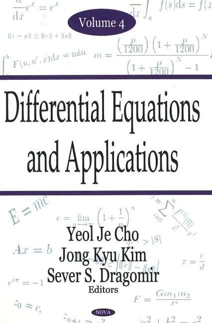 Produktbild: Differential Equations & Applications, Volume 4