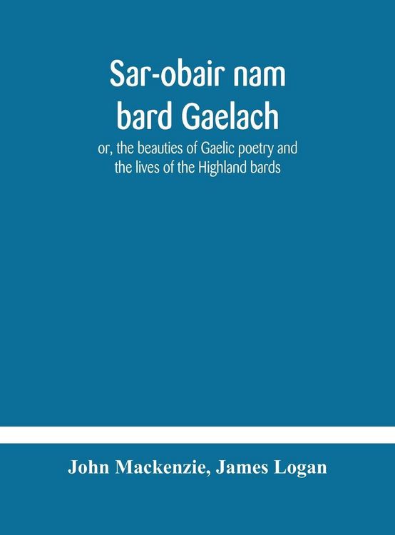 Produktbild: Sar-Obair Nam Bard Gaelach
