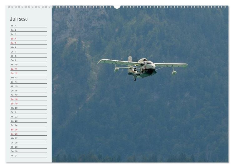 Produktbild: Faszination Wasserflugzeuge (hochwertiger Premium Wandkalender 2026 DIN A2 quer), Kunstdruck in Hochglanz