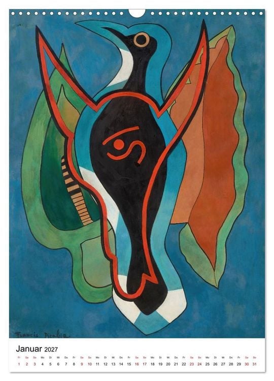 Produktbild: Francis Picabia (Wandkalender 2027 DIN A3 hoch), CALVENDO Monatskalender