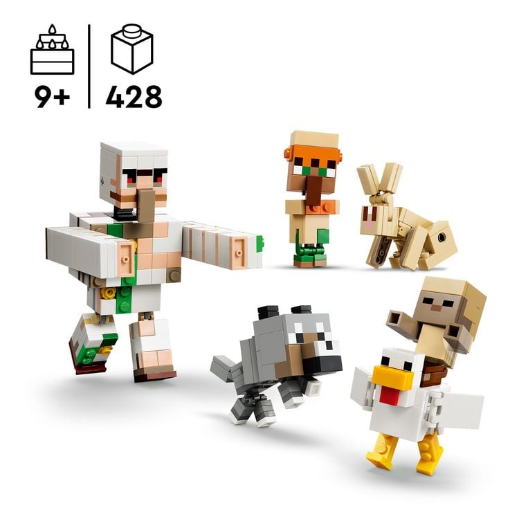 Produktbild: LEGO Minecraft 21592 Angriff des H&uuml;hnerreiters in der W&uuml;ste, Modellbau