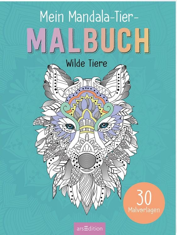 Produktbild: Mein Mandala-Tier-Malbuch &ndash; Wilde Tiere