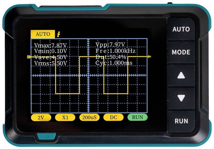 Produktbild: Joy-it DSO-200 Digital-Oszilloskop 200kHz Digital-Speicher (DSO), Handger&auml;t 1St.