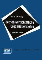 Produktbild: Betriebswirtschaftliche Organisationslehre