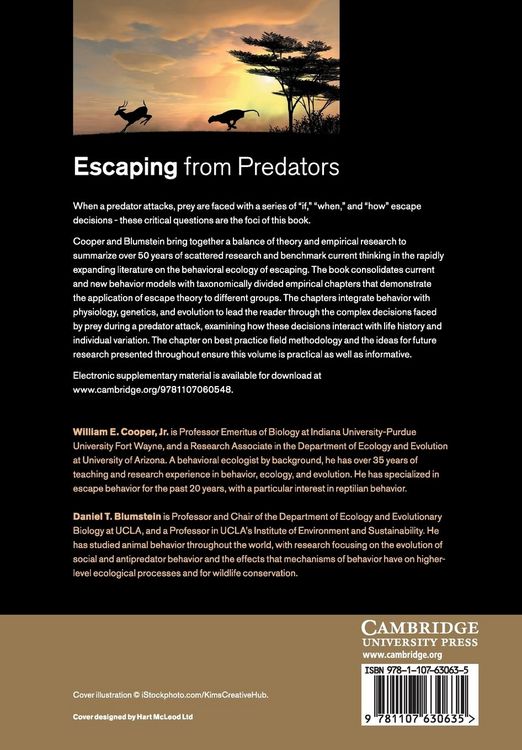Produktbild: Escaping From Predators