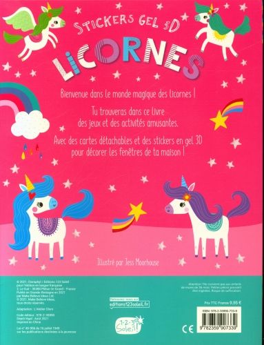 Produktbild: Licornes : des activit&eacute;s amusantes et des cartes d&eacute;tachables
