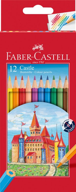 Produktbild: Faber-Castell Buntstift Castle, 12er Set