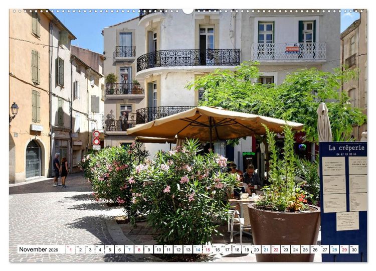 Produktbild: Frankreichs gro&szlig;e St&auml;dte - B&eacute;ziers (hochwertiger Premium Wandkalender 2026 DIN A2 quer), Kunstdruck in Hochglanz