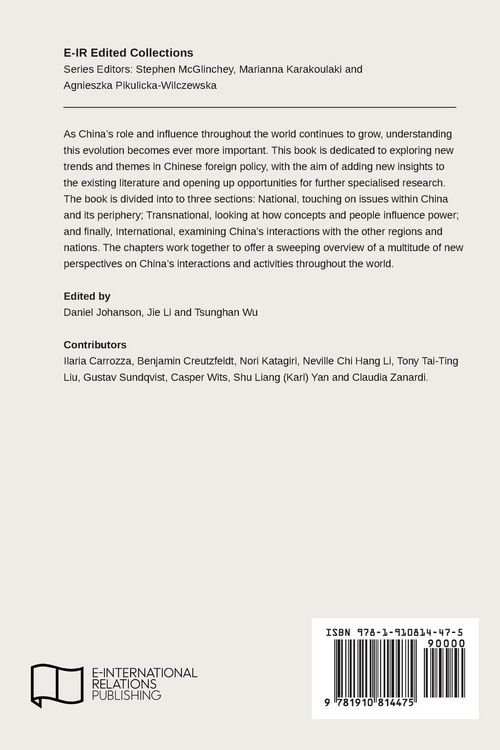 Produktbild: New Perspectives on China's Relations with the World
