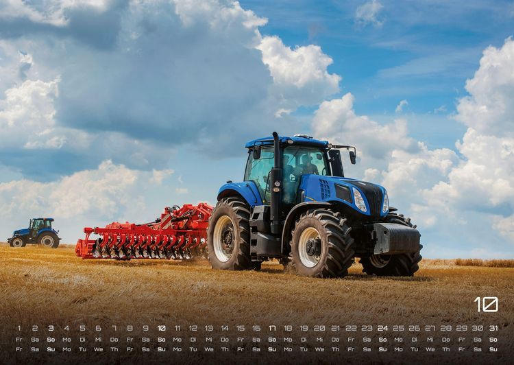 Produktbild: Landmaschinen - Traktor - 2027 - Kalender DIN A2
