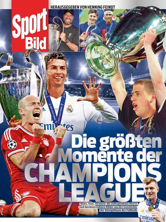 Produktbild: Die gr&ouml;&szlig;ten Momente der Champions League