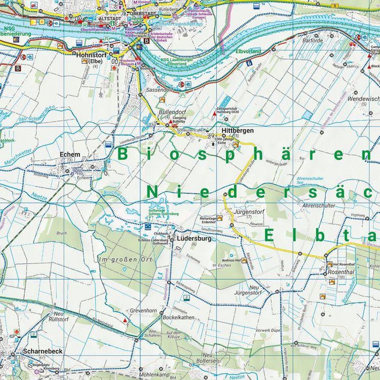 Produktbild: Freytag & berndt Wanderkarte WKD 5335 L&uuml;neburg und Umgebung, Lauenburg 1:50.000