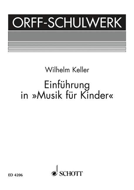 Produktbild: Einf&uuml;hrung in "Musik f&uuml;r Kinder"
