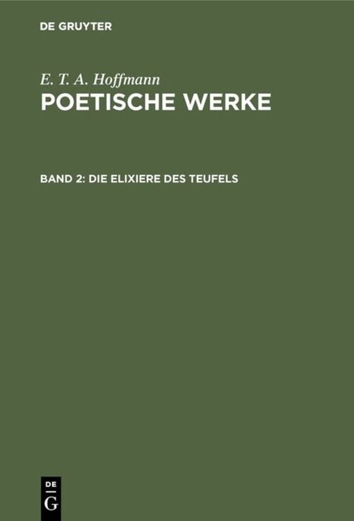 Produktbild: Die Elixiere des Teufels