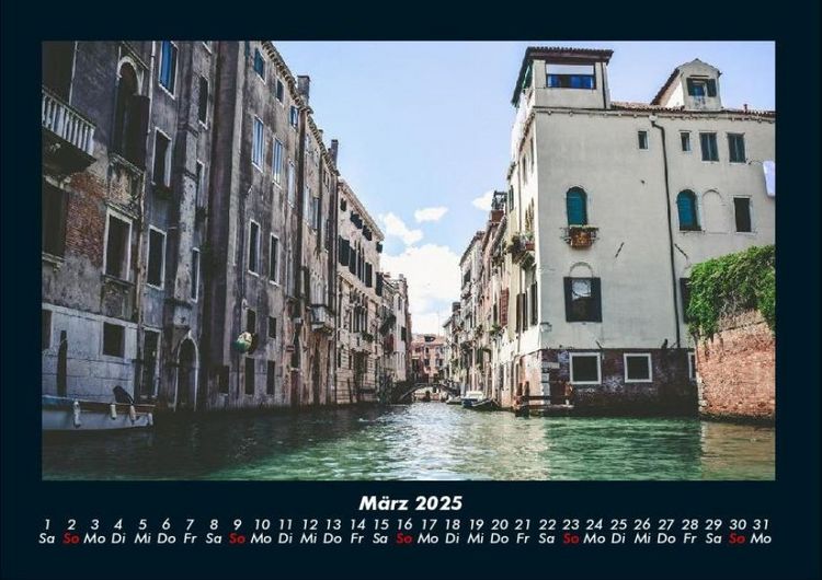 Produktbild: Venedig 2025 Fotokalender DIN A4
