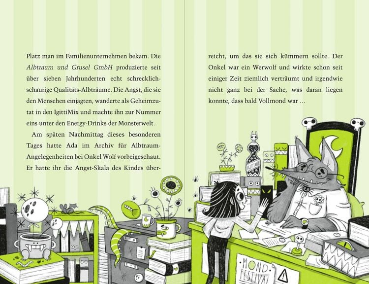 Produktbild: Ada Albtraum und Theo Tr&auml;ums&uuml;&szlig; &ndash; Eine schaurig-sch&ouml;ne Freundschaft