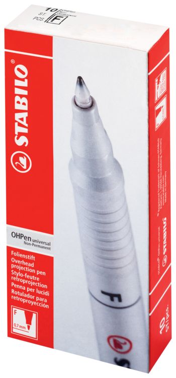 Produktbild: STABILO Folienstift OHPen universal schwarz