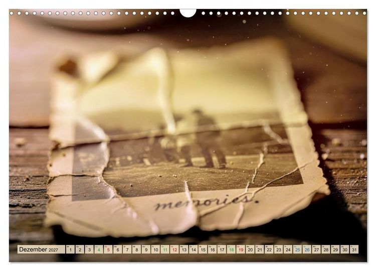 Produktbild: Die Vergangenheit loslassen (Wandkalender 2027 DIN A3 quer), CALVENDO Monatskalender
