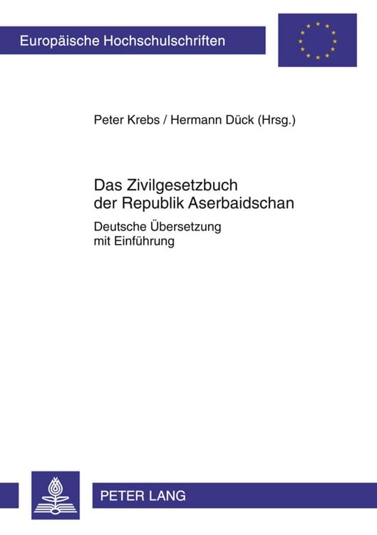 Produktbild: Das Zivilgesetzbuch der Republik Aserbaidschan